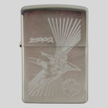 Zippo chrom gebürstet Zippo Soccer Goal 2002797 - 1