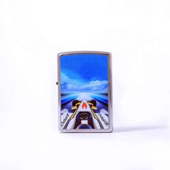 Zippo chrom poliert color Breaking the speed rule 2003585 - 1
