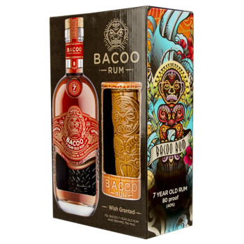 Bacoo 7Y 0,7L 40% Giftbox - 3