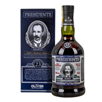 Presidente Marti 23Y Sistema Solera Giftbox 0,7l 40%