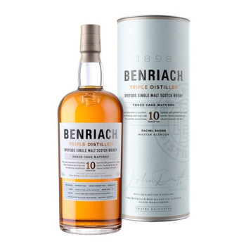 BenRiach Triple 10yo 43% 1L Gift Box