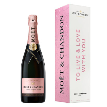 Moët&Chandon Rosé Love 12% 0,75 l Giftbox - 5