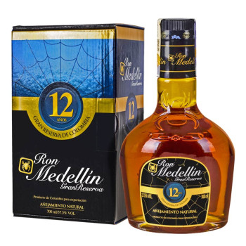 Ron Medellin Gran Reserva 12YO 0,7l 37,5% Giftbox