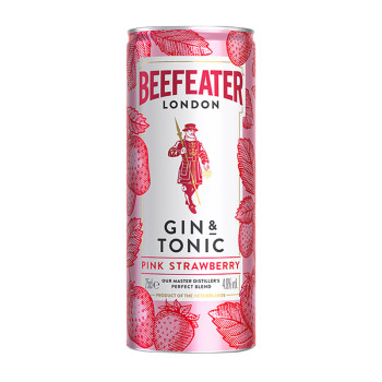Beefeater Gin & Tonic Pink Strawberry 4,9% 0,25 l - 1