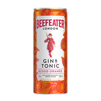 Beefeater Gin & Tonic Blood Orange 4,9% 0,25 l