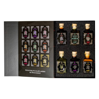Svachovka Set Liquer 6 x 0,2l  20% Giftbox - 2