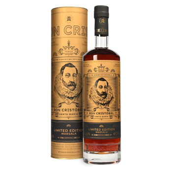 Ron Cristobal Santa Maria Marsala Finish 0,7l  44% Giftbox