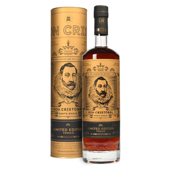 Ron Cristobal Santa Maria Tokaji Finish 0,7l 44% Giftbox - 1