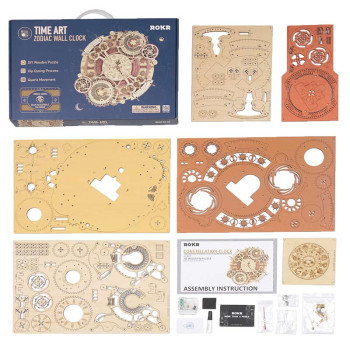 ROKR Zodiac Wall Clock - 4