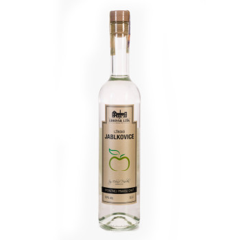 Lžínská aplle schnapps 0,5l 50%
