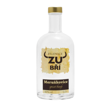 Zubří Apricot schnapps 50% 0,5 l - 1