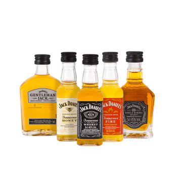 Jack Daniel's Family Of Fine Spitits Vol. 5 x 0.05 l 39% Giftbox - 2