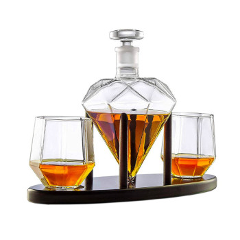 MIKAMAX Deluxe Diamond Decanter set - 2
