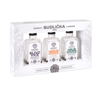 Sudlička spirits 3 x 0,2 l 47,7%