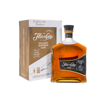 Flor de Cana Bourbon 1L 40%  Giftbox - 1