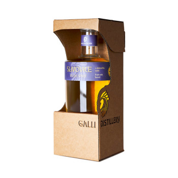 GALLI Plum Spirits 45% 0,5 l Gift Pack