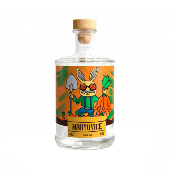 Poněšická carrot schnapps 0,5 l 40%