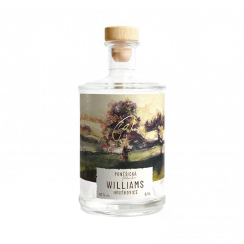 Poněšická Pear schnapps Williams 0,5 l 40%