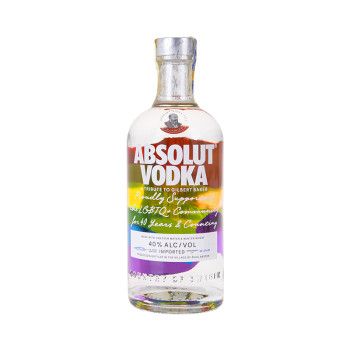 Absolut Vodka PRIDE Rainbow Colors Limited Edition 0,7 l 40% - 1