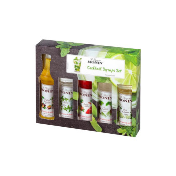 Monin Cocktail Syrups Set 5 x 50 ml