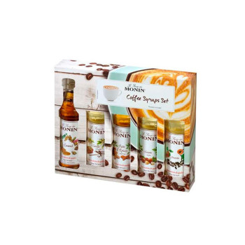 Monin Coffee Syrups Set 5 x 50ml