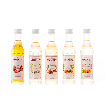 Monin Coffee Syrups Set 5 x 50ml - 2