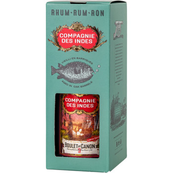 Compagnie des Indes Boulet de Canon Rum Limited Edition No. 9 0,7l 46% - 1