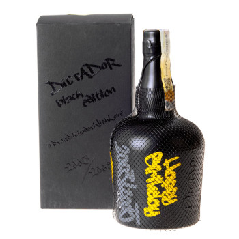Dictador BLACK EDITION 2003/2005 40% 0,7 l Happy Birthday 30' Giftbox - 4