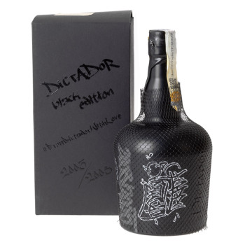 Dictador BLACK EDITION 2003/2005 Happy Birthday 40' 40% 0,7 l gift box - 1