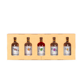 Anton Kaapl 5 x 0,2 l 43,2% Giftbox - 2