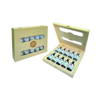 Anton Kaapl 10 x 0,05 l 37,6% wooden Giftpack