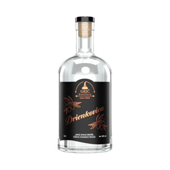 GRIČ Cornelian cherry brandy 50% 0,5 l