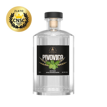 GRIČ beer brandy 50% 0,75 l
