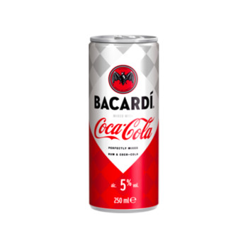 Bacardi&Coke 5% 0,25 l Tin