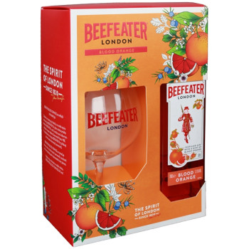 Beefeater Blood Orange 37,5% 0,7 l  + glass