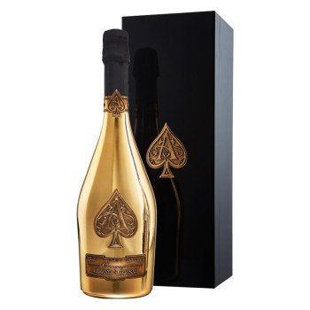 Armand de Brignac Brut Gold Wooden 0,75 l 12,5% Gift Box - 1